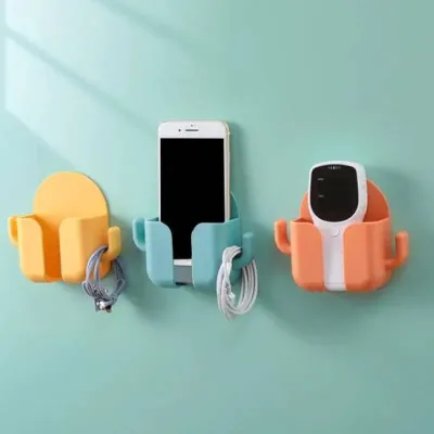  1 Pc Phone Plug Charging Wall Stand Holder